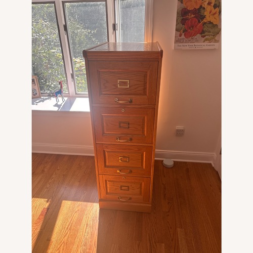 Used Fully Wood Filing Cabinet for sale on AptDeco