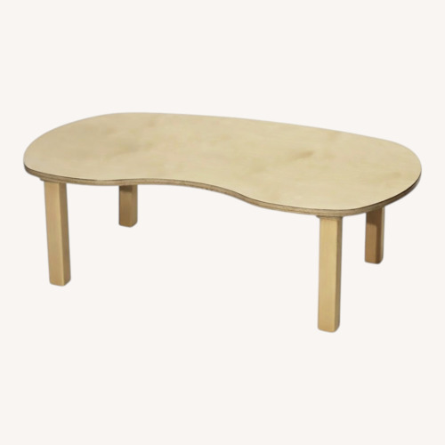 Used Light Brown Wood Play Table for sale on AptDeco