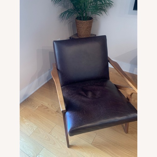 Used Crate & Barrel Cavett Midcentury Modern Accent Chairs for sale on AptDeco