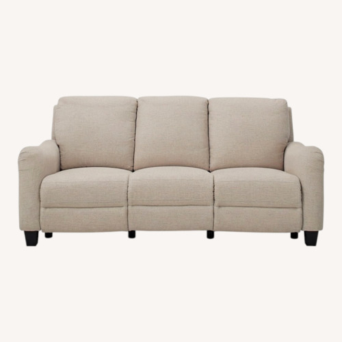 Used Raymour & Flanigan Dillon Natural Fabric 3+ Seater Sofa for sale on AptDeco
