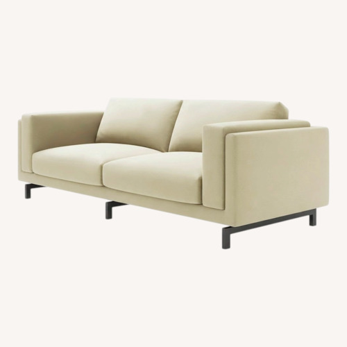Used IKEA Nockeby Light Gray 3+ Seater Sofa for sale on AptDeco