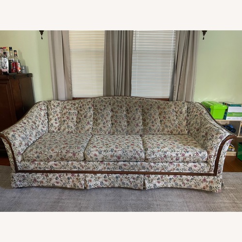 Used Vintage Traditional Floral Sofa for sale on AptDeco
