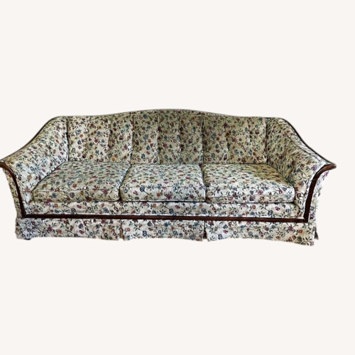 Used Vintage Traditional Floral Sofa for sale on AptDeco