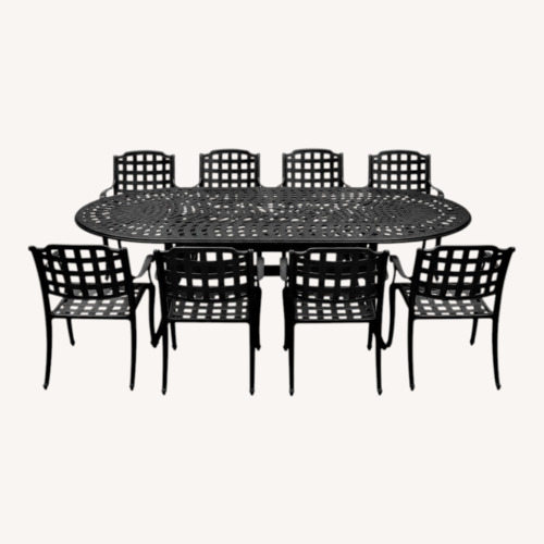 Used Black Metal Patio Furniture for sale on AptDeco
