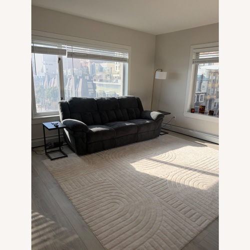 Used Trevor Gray Power Reclining Sofa with USB & USB-C ports  for sale on AptDeco