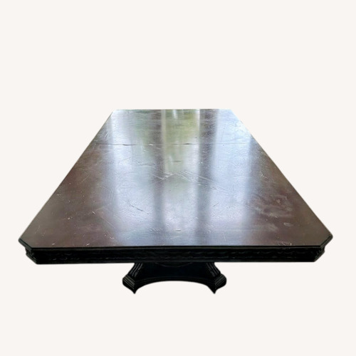 Used Bob's Discount Furniture Dark Brown Dining Tables for sale on AptDeco