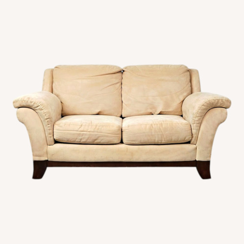 Used Comfy Beige Loveseat for sale on AptDeco