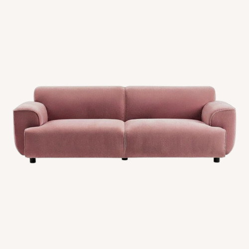 Used Minimore Pink Fabric 2 Seater Sofa for sale on AptDeco