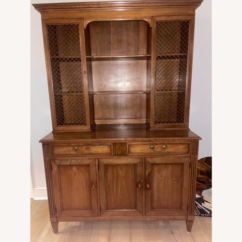 Used Vintage/Antique Finds Natural Wood Sideboard for sale on AptDeco