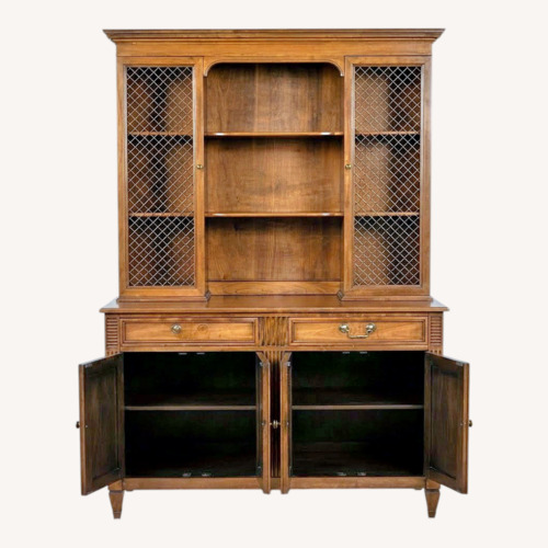 Used Vintage/Antique Finds Natural Wood Sideboard for sale on AptDeco