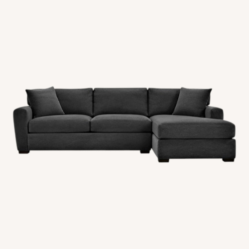 Used Artemis II 2-pc. Dark Gray Sofa for sale on AptDeco