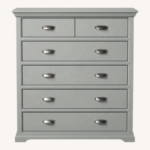 Used Hunter Hill Light Gray Wood Dresser for sale on AptDeco