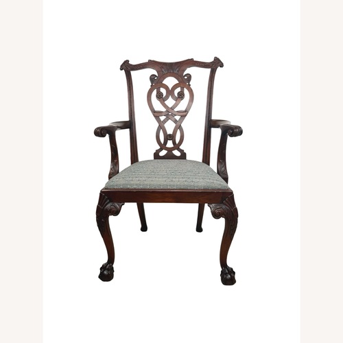 Used Vintage Maitland-Smith Chippendale Carved Armchair for sale on AptDeco