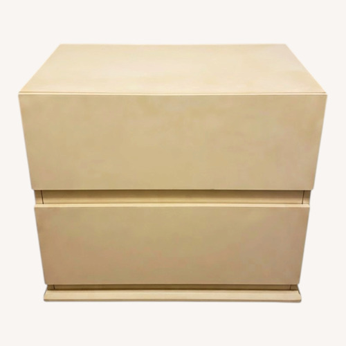 Used White Wood Nightstand for sale on AptDeco