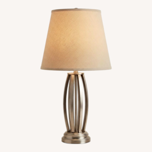 Used Light Brown Metal Table Lamps for sale on AptDeco