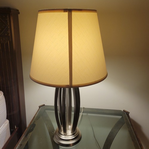 Used Light Brown Metal Table Lamps for sale on AptDeco