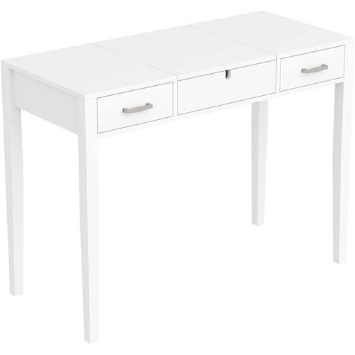 Used West Elm White Narrow-Leg Vanity for sale on AptDeco