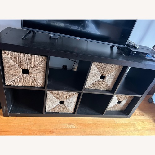 Used IKEA KALLAX Entertainment Unit for sale on AptDeco