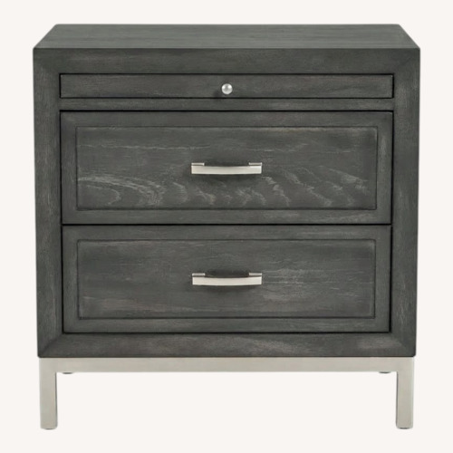 Used Magnussen Home Dark Brown Nightstand for sale on AptDeco