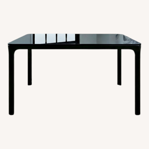 Used Italian Glass Top Coffee Table - Slim Sovet for sale on AptDeco
