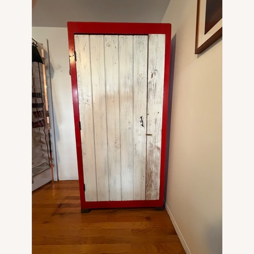 Used Vintage/Antique Finds Wood Armoire for sale on AptDeco