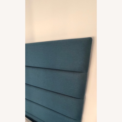 Used Wayfair Queen Bed Frame/Headboard for sale on AptDeco