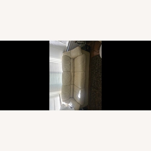 Used 3 Seater Fine Italian Leather Sofa for sale on AptDeco