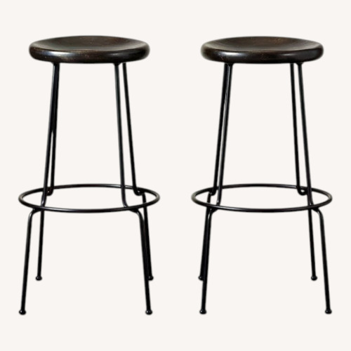 Used Industrial Iron Bar Stools for sale on AptDeco