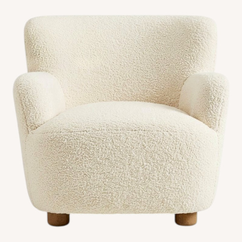 Used Boucle Accent Chair for sale on AptDeco