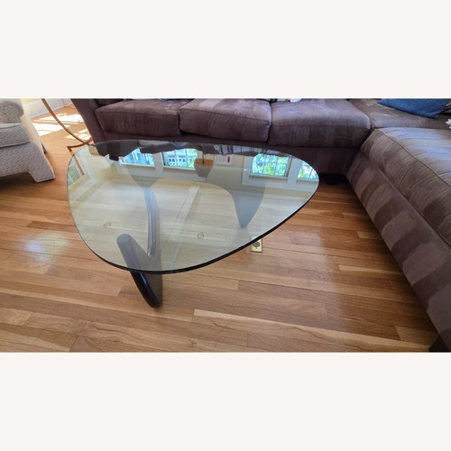 Used Vintage Isamu Noguchi Glass Coffee Table for sale on AptDeco