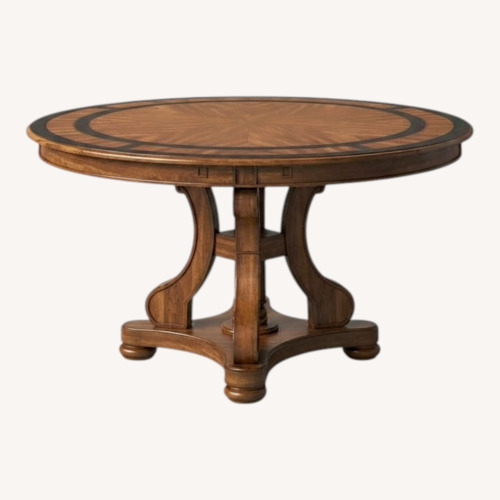 Used Z Gallerie Coventry Espresso Wood Dining Table for sale on AptDeco