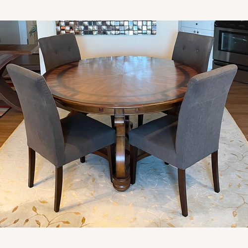 Used Z Gallerie Coventry Espresso Wood Dining Table for sale on AptDeco