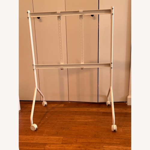 Used Pedestal Moon Rollin' TV Stand for sale on AptDeco