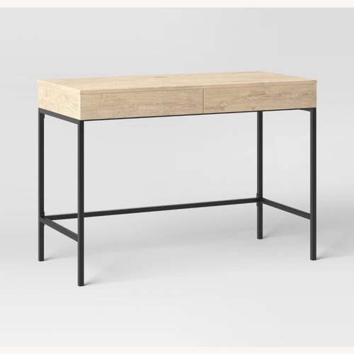 Used Target Threshold Light Brown Desk for sale on AptDeco