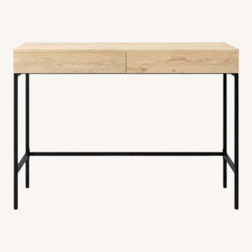 Used Target Threshold Light Brown Desk for sale on AptDeco