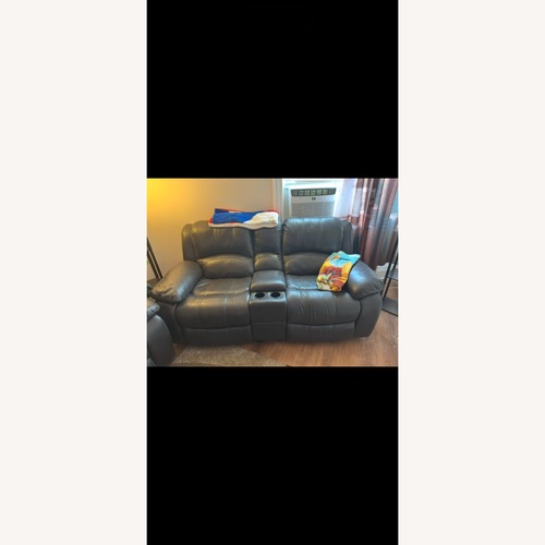 Used Leather Couch for sale on AptDeco