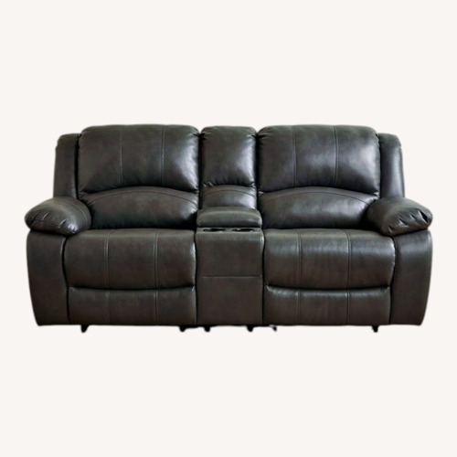Used Leather Couch for sale on AptDeco