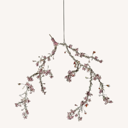 Used Swarovski AG Transparent Glass Ceiling Lamp for sale on AptDeco