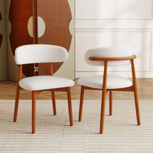 Used Mid-Century Modern Wood Feet Dining Chairs for sale on AptDeco