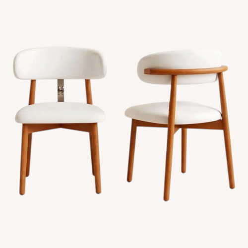 Used Mid-Century Modern Wood Feet Dining Chairs for sale on AptDeco