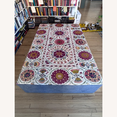 Used Suzani Textile Custom Coffee Table  for sale on AptDeco