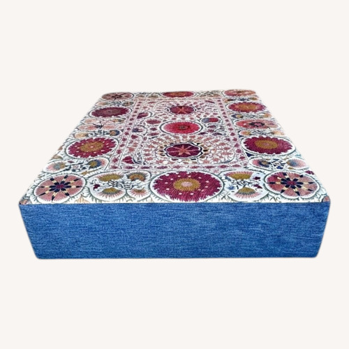Used Suzani Textile Custom Coffee Table  for sale on AptDeco
