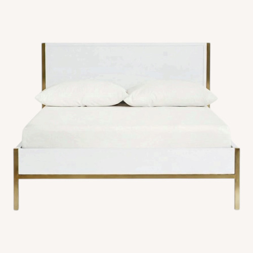 Used Pottery Barn Teen Blaire Classic Platform Bed for sale on AptDeco