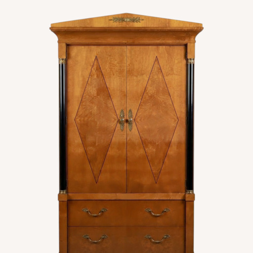 Used Thomasville Furniture Neoclassical Empire Armoire for sale on AptDeco