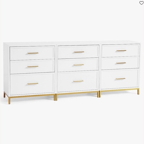 Used Pottery Barn Teen Blaire 3-Drawer Storage Cabinet for sale on AptDeco