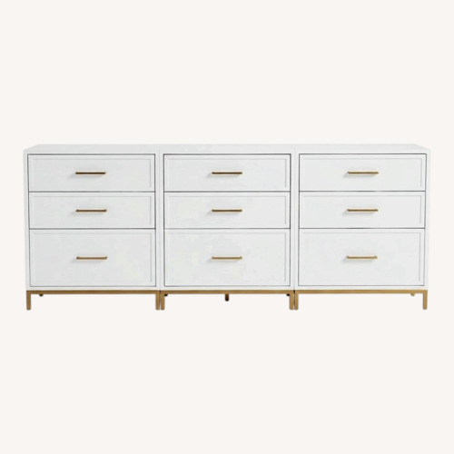Used Pottery Barn Teen Blaire 3-Drawer Storage Cabinet for sale on AptDeco