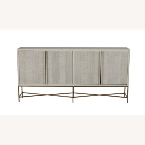 Used Gabby Carol Sideboard, Cerused White for sale on AptDeco