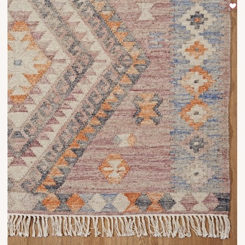 Used Rejuvenation Skyline Flatweave Rug W Pad for sale on AptDeco