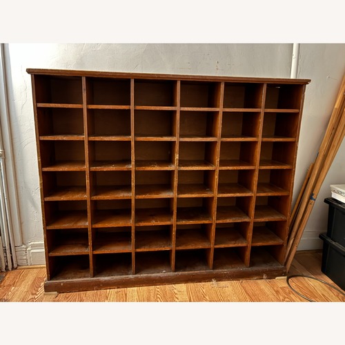 Used Antique Wood Bookcase Cubby for sale on AptDeco