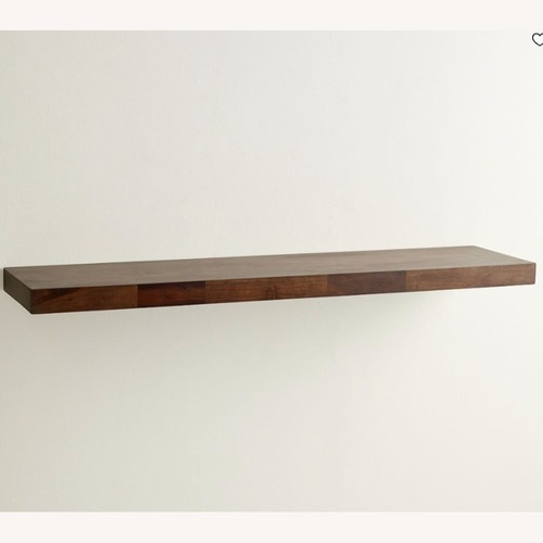 Used Pottery Barn Brighton Floating Shelf, Walnut for sale on AptDeco